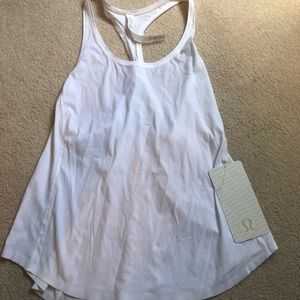 Lululemon shine and stride tank NWT
